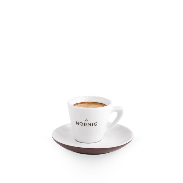 j-hornig-espressotasse-untertasse-braun-60-ml-porzellan image 1