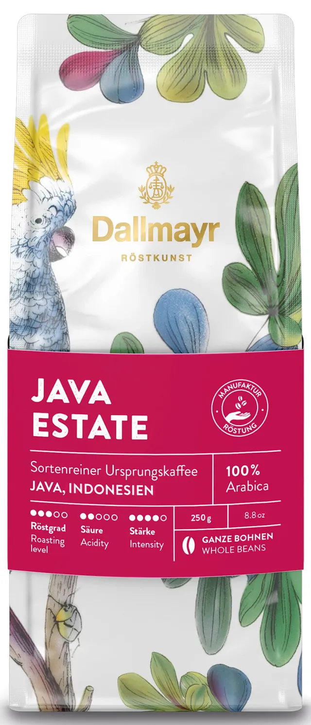 dallmayr-java-estate-250-g-ganze-bohne-plantagenkaffee-indonesien image 1