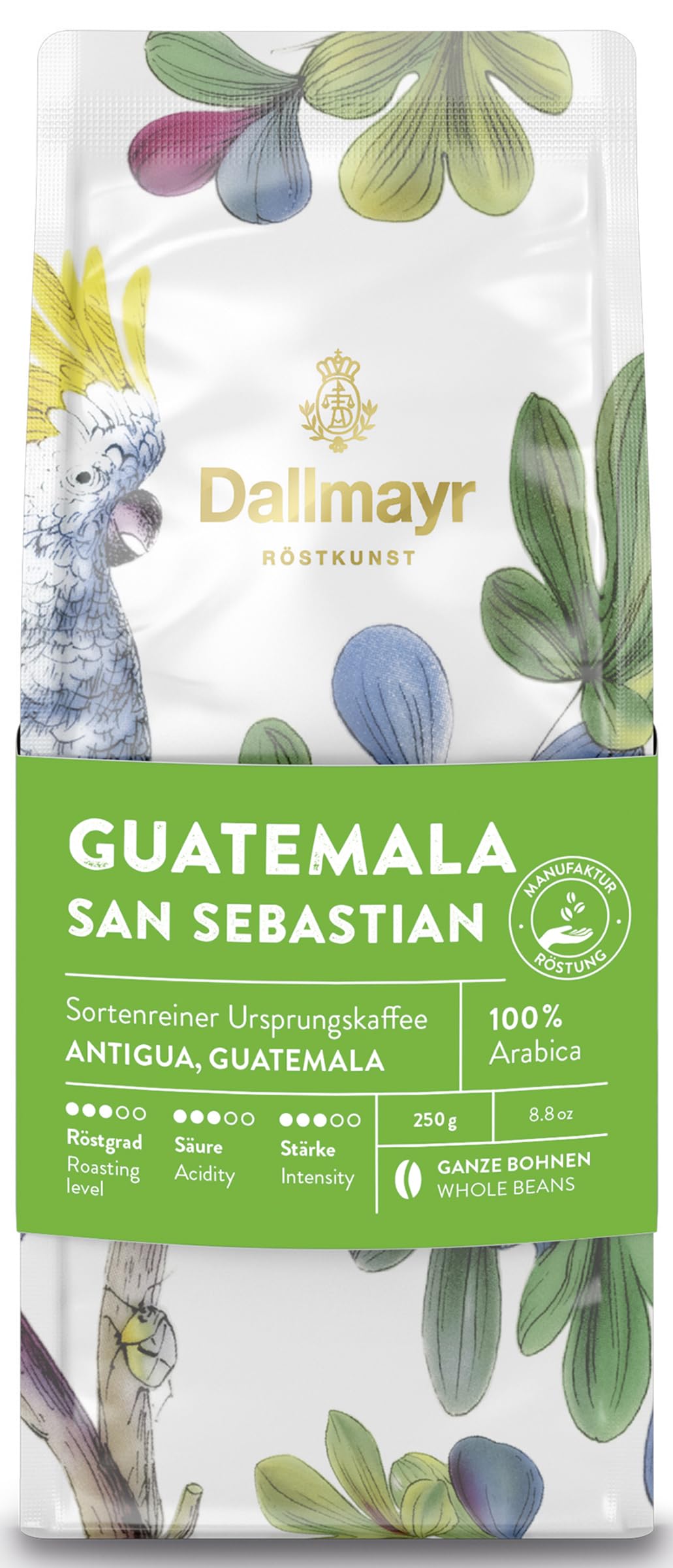 dallmayr-guatemala-san-sebastian-250g-ganze-bohne-100-arabica image 1