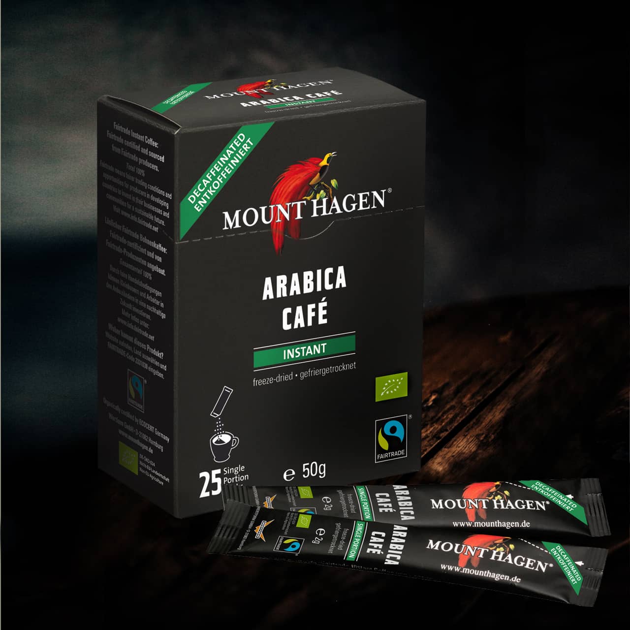 mount-hagen-arabica-kaffee-entkoffeiniert-instant-sticks-25x2g-bio-fair image 2