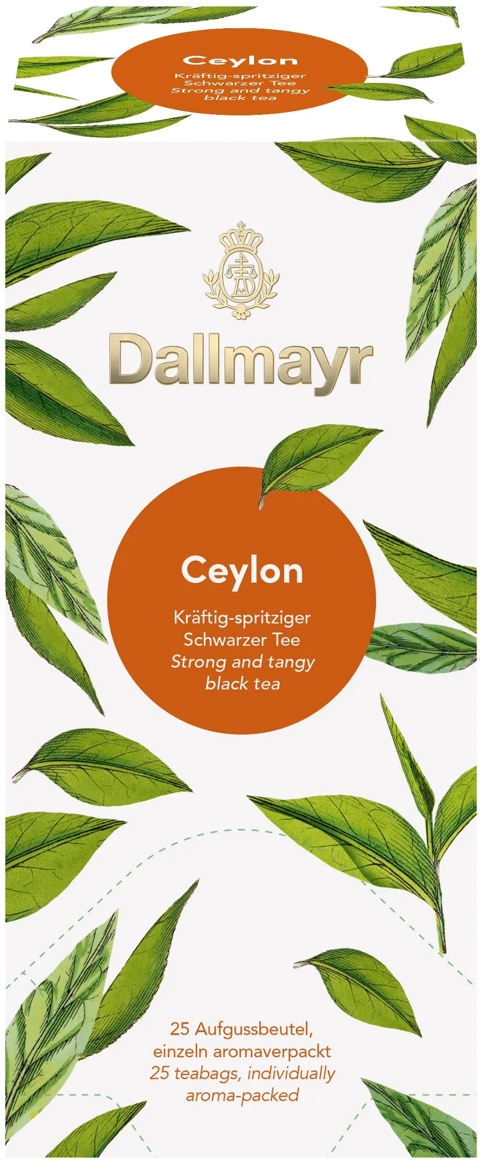 dallmayr-tee-ceylon-25-aufgussbeutel image 1