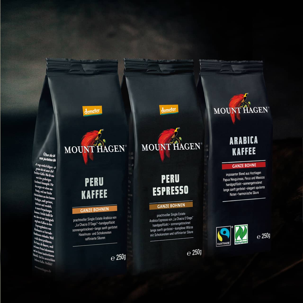 mount-hagen-genussbox-bio-demeter-kaffeebohnen-3x250g image 3