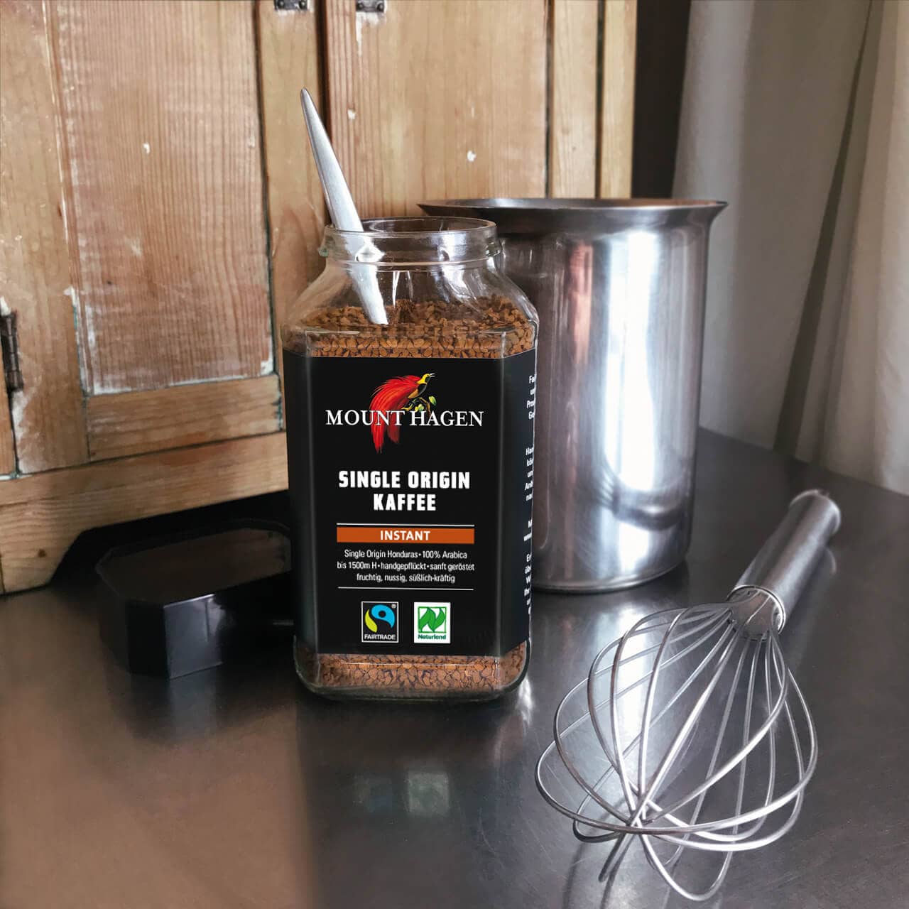 mount-hagen-honduras-kaffee-single-origin-instant-100g-bio-fair image 2