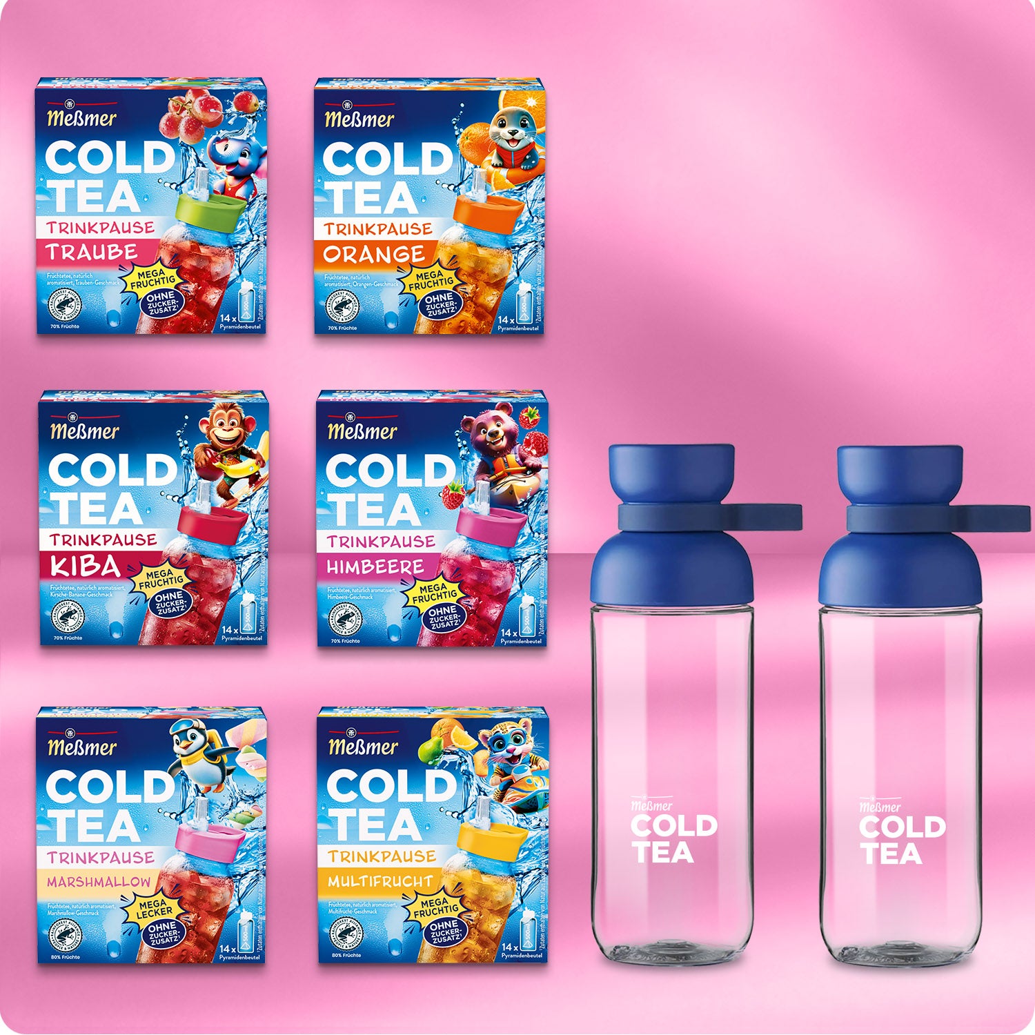 me-mer-cold-tea-breaktime-selection-trinkflaschen-set image 2