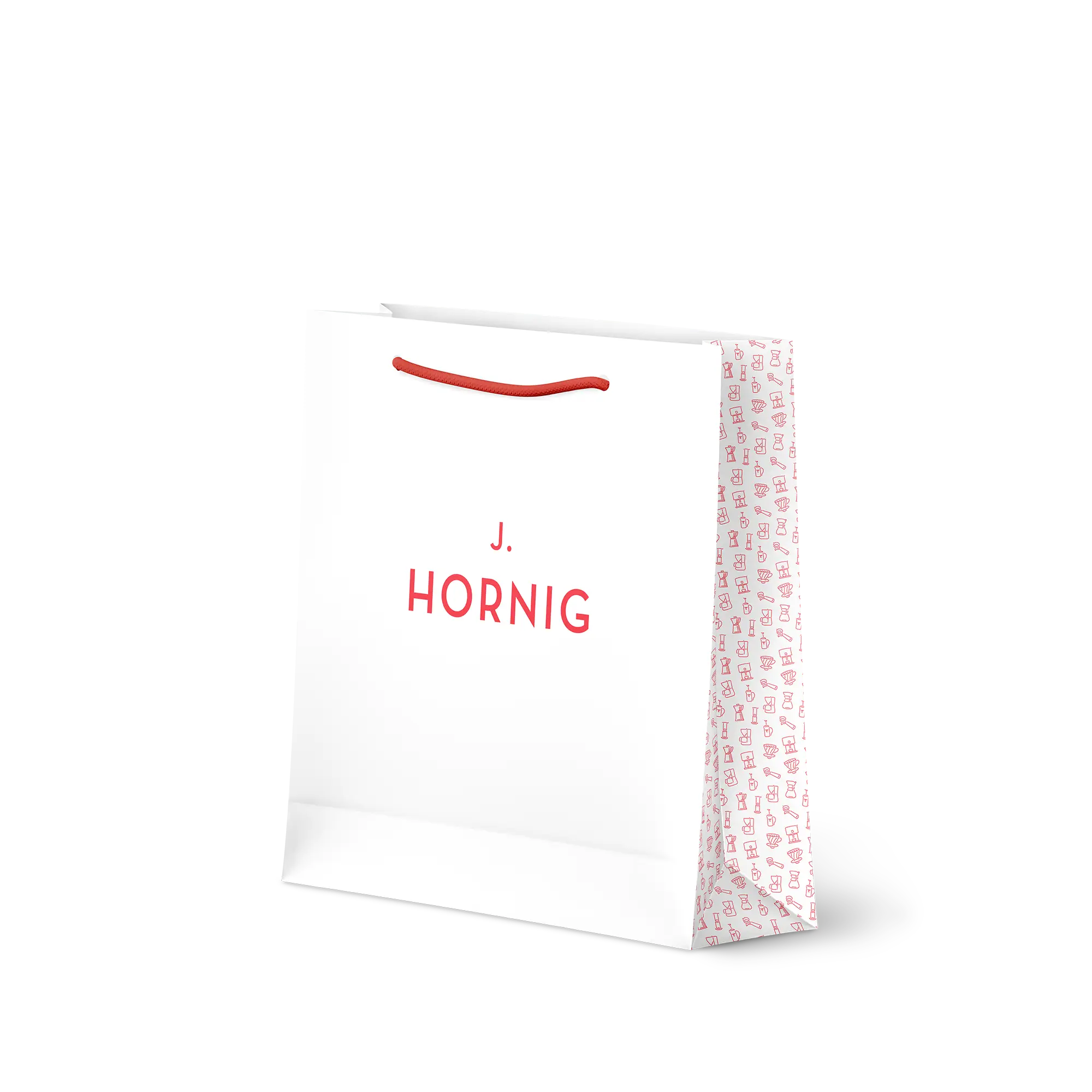 j-hornig-papiertragetasche-42x36x12-cm-wei-matt-mit-logo image 2