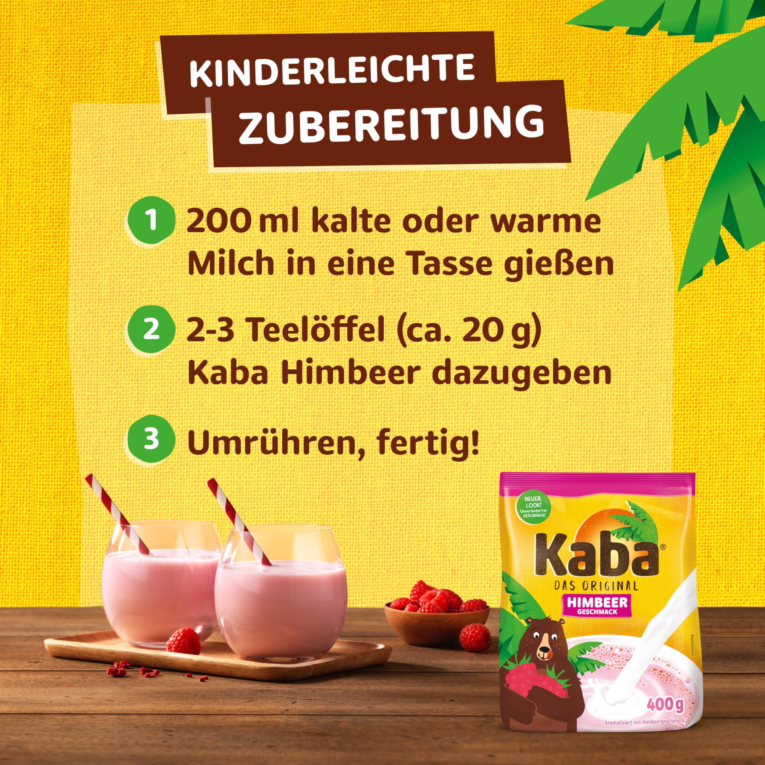 kaba-himbeer-trinkpulver-400-g-beutel-f-r-himbeer-milch image 2