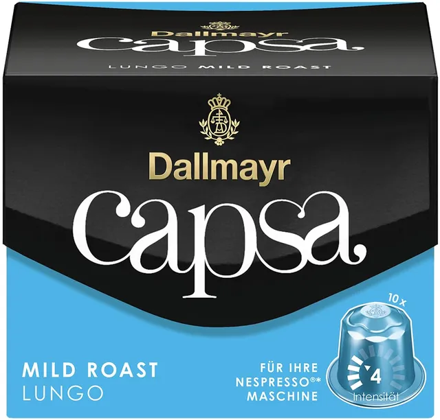 dallmayr-capsa-lungo-mild-roast-kaffeekapseln-nespresso-10-kapseln image 1