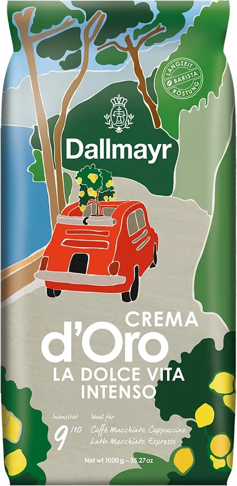 dallmayr-crema-d-oro-la-dolce-vita-intenso-1000g-ganze-bohne-intensit-t-9-10 image 1