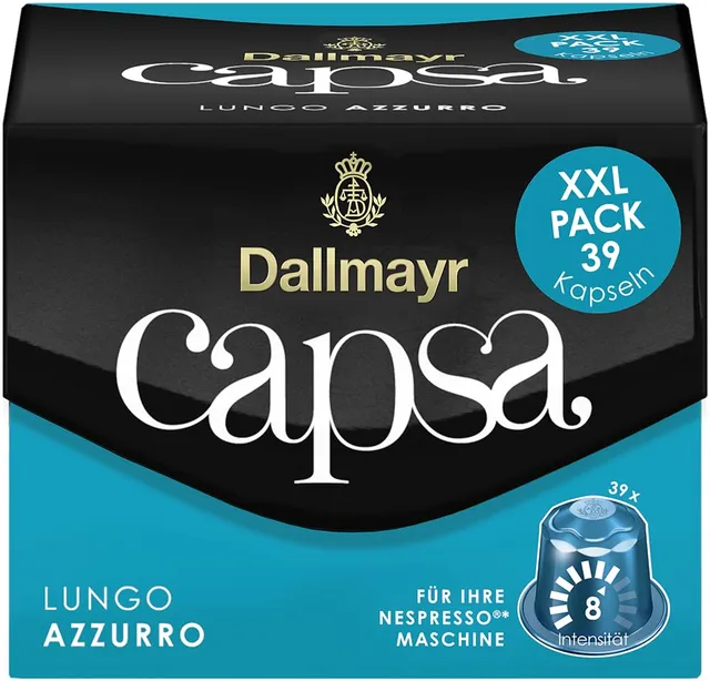 dallmayr-capsa-lungo-azzurro-kaffeekapseln-nespresso-39-kapseln-medium-roast image 1