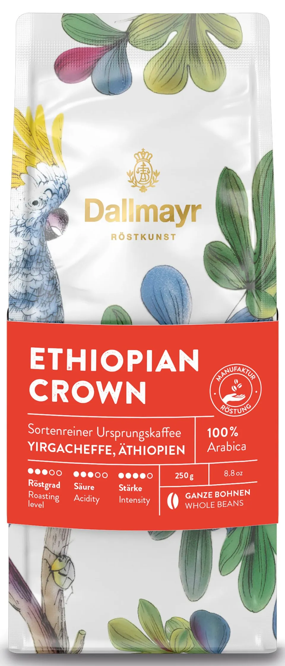 dallmayr-ethiopian-crown-250g-ganze-bohne-yirgacheffe-grade-1 image 1