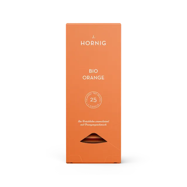 j-hornig-bio-orange-tee-25-pyramidenbeutel image 1
