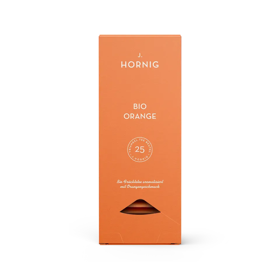 j-hornig-bio-orange-tee-25-pyramidenbeutel image 1