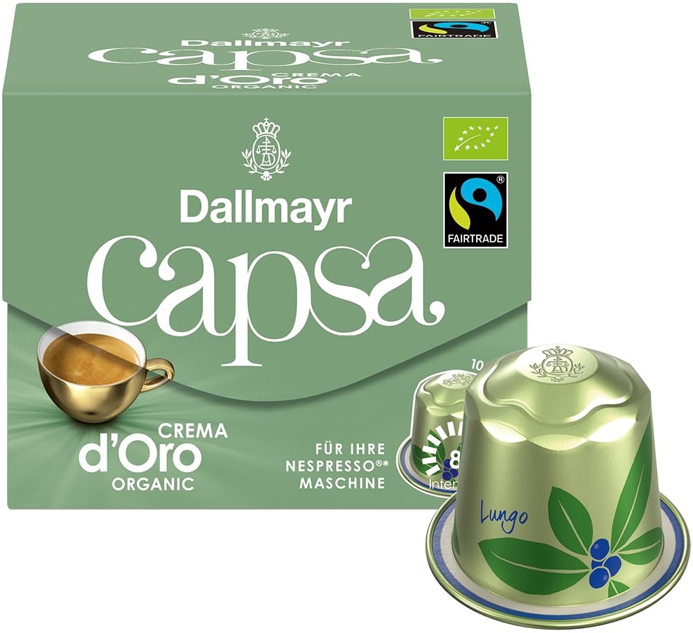 dallmayr-capsa-crema-d-oro-organic-bio-espresso-kapseln-nespresso-10-kapseln image 2