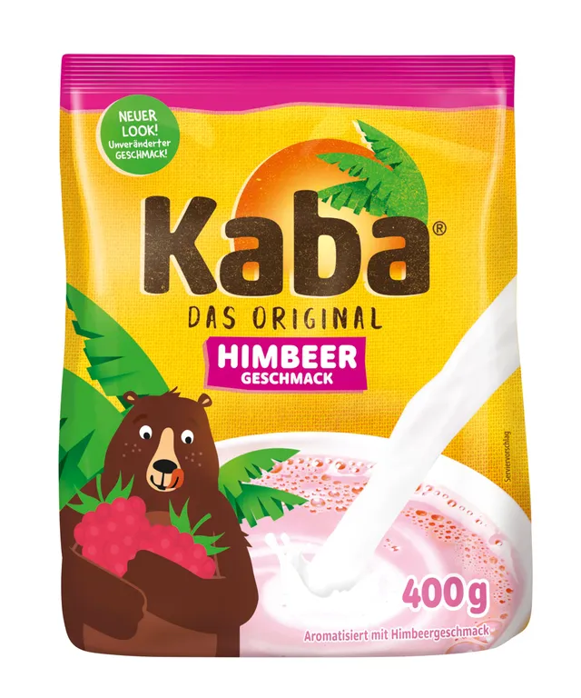 kaba-himbeer-trinkpulver-400-g-beutel-f-r-himbeer-milch image 1