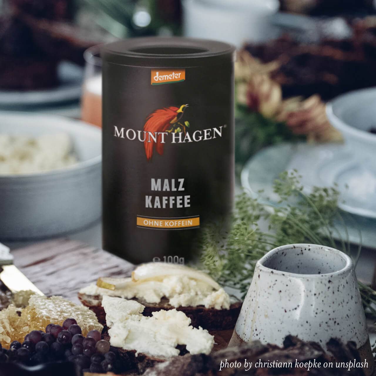 mount-hagen-malzkaffee-demeter-100g-l-slich-dose-ohne-koffein image 1