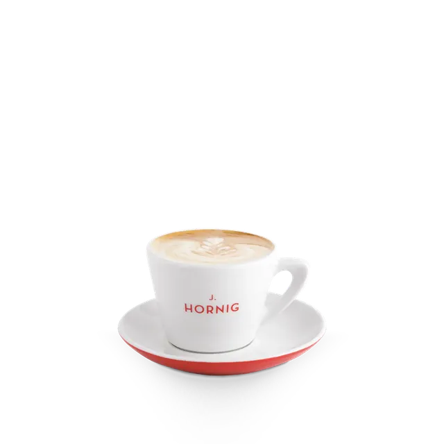 j-hornig-cappuccinotasse-mit-untertasse-rot-180-ml-porzellan image 1