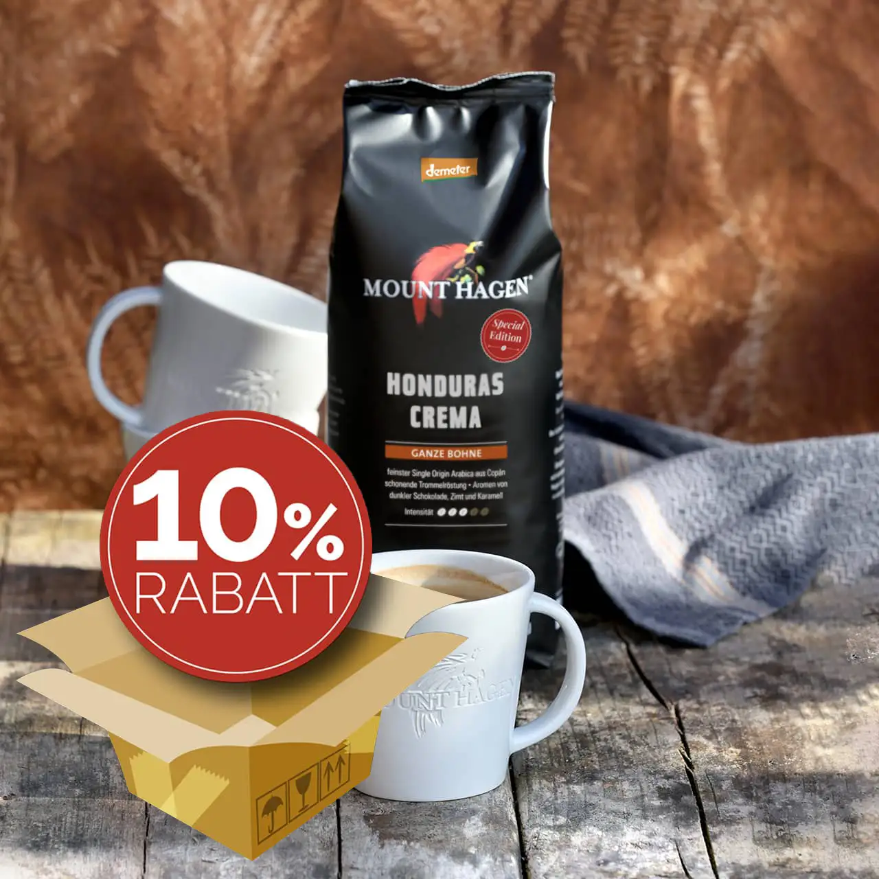 mount-hagen-honduras-crema-single-origin-ganze-bohne-6x500g-demeter-sparpaket image 1