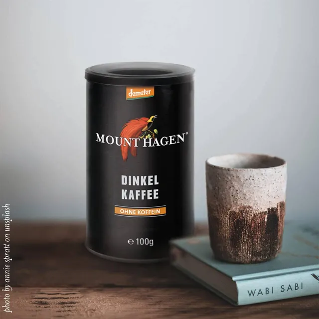 mount-hagen-demeter-dinkelkaffee-l-slich-ohne-koffein-100-g-dose image 1
