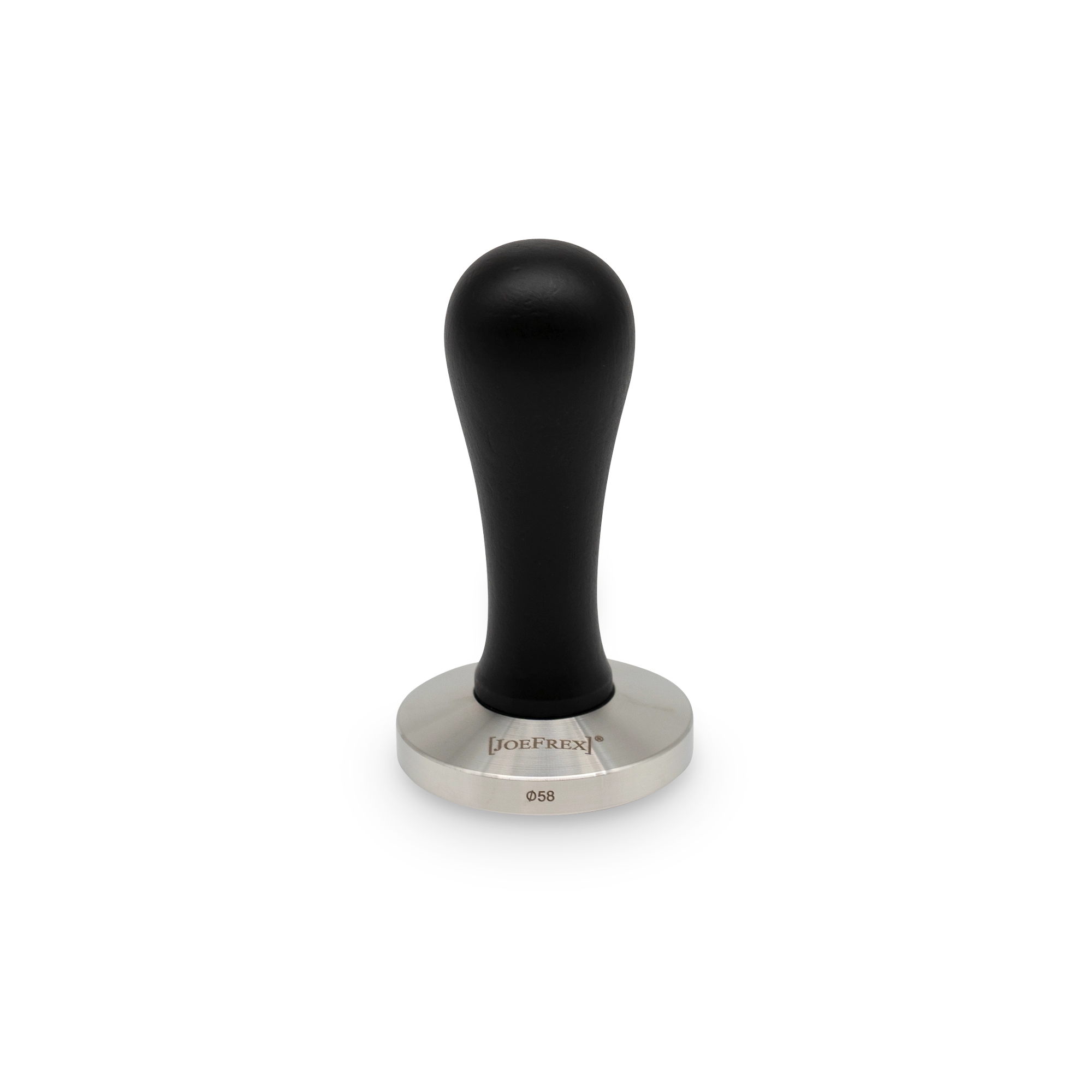 joefrex-tamper-elegance-espressostampfer-mit-schwarzem-buchenholzgriff image 2