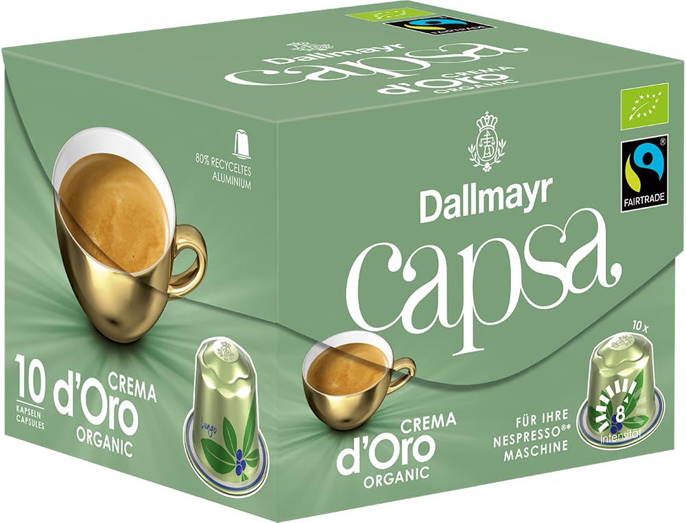 dallmayr-capsa-crema-d-oro-organic-bio-espresso-kapseln-nespresso-10-kapseln image 3