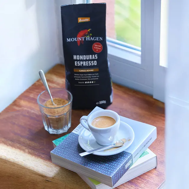 mount-hagen-honduras-espresso-single-origin-demeter-espresso-500g-ganze-bohne image 1