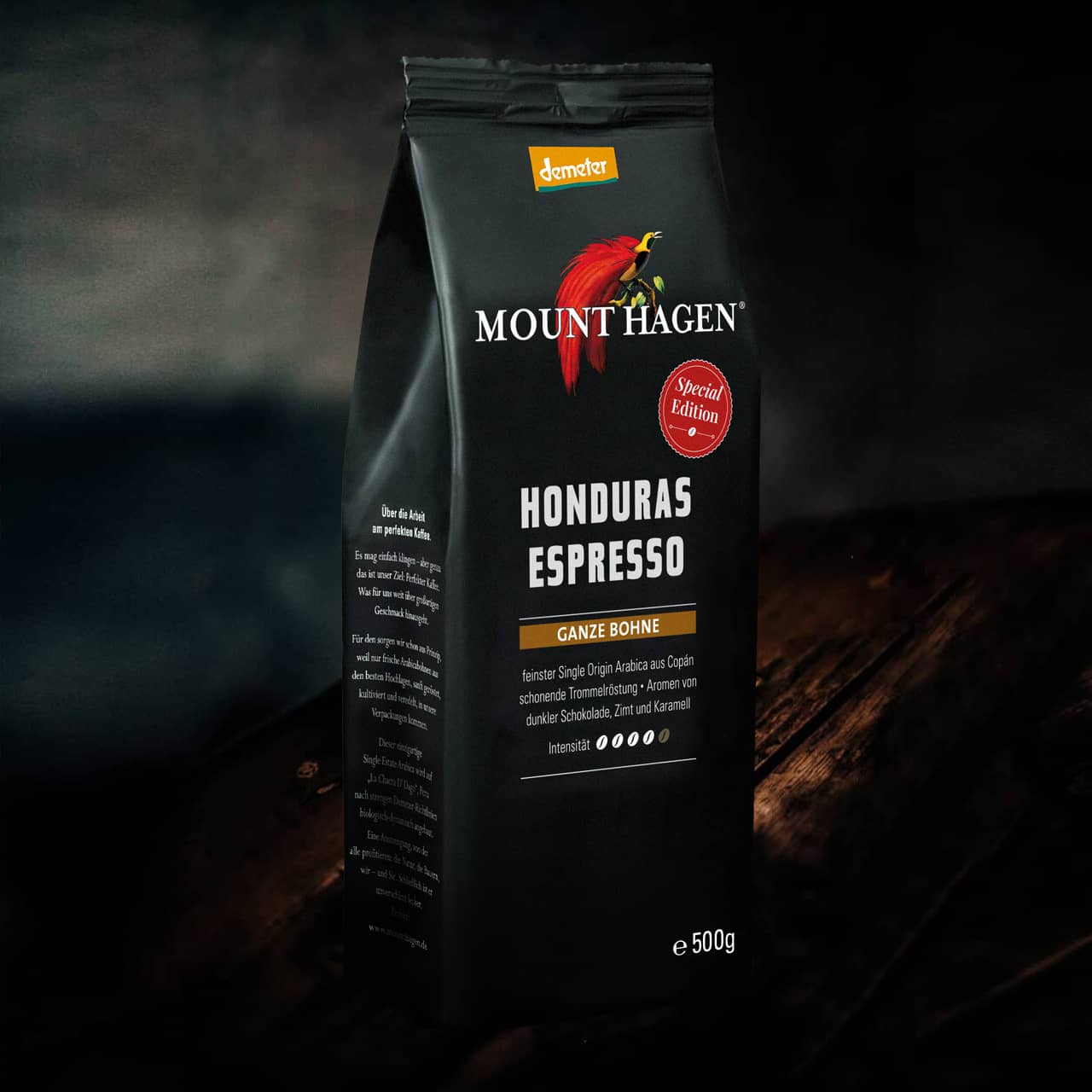 mount-hagen-honduras-espresso-single-origin-demeter-espresso-500g-ganze-bohne image 2
