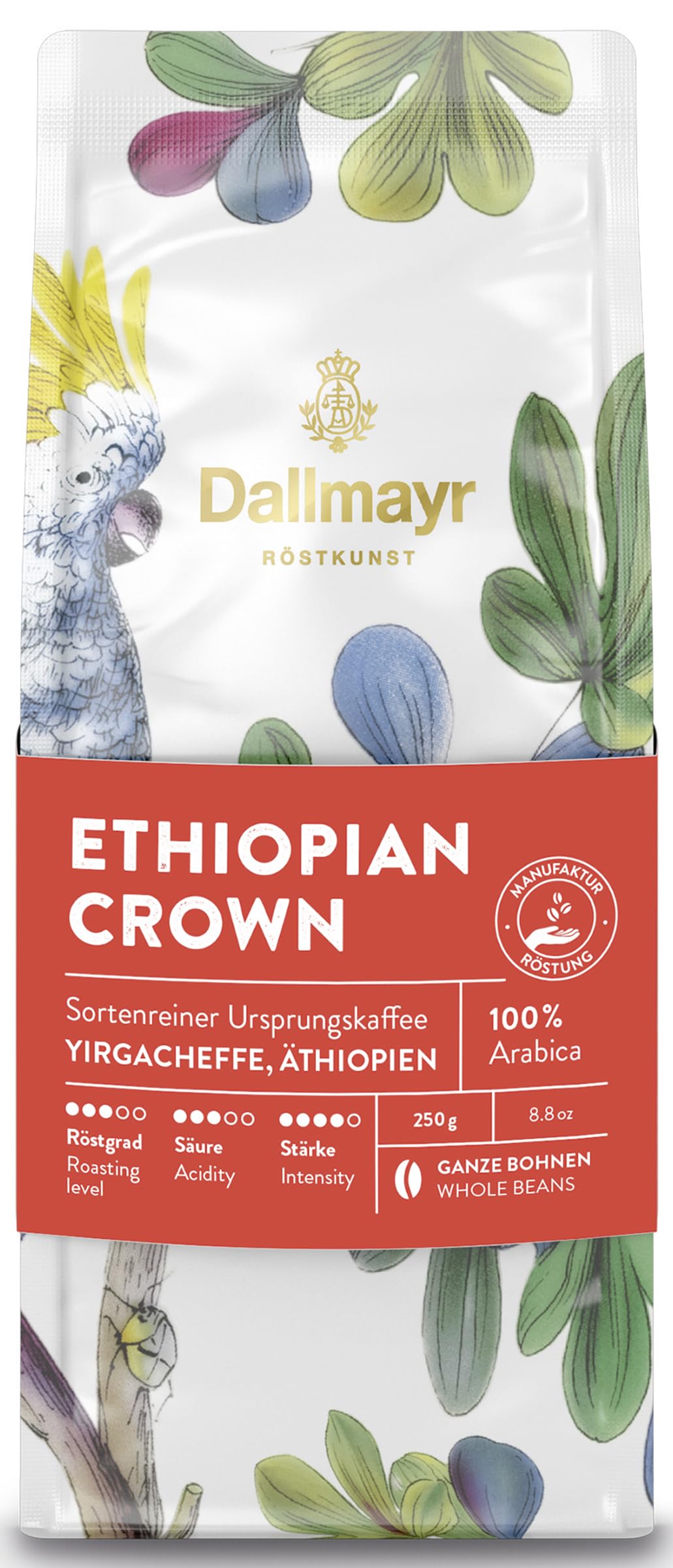 dallmayr-ethiopian-crown-250g-ganze-bohne-yirgacheffe-grade-1 image 1