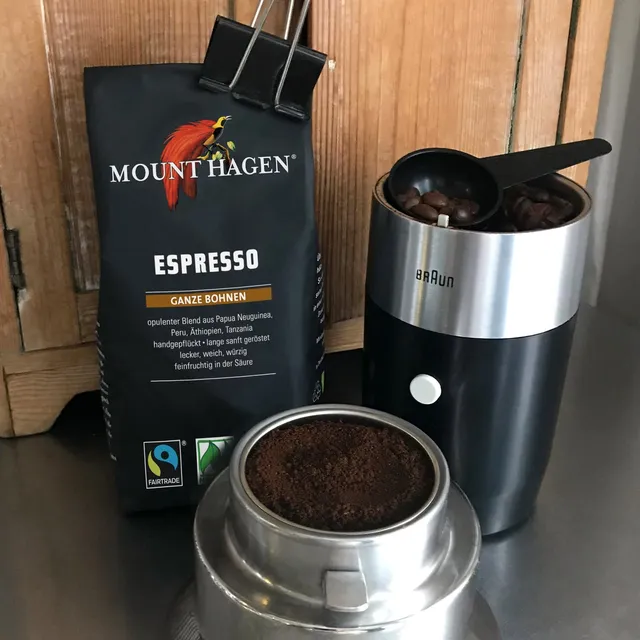 mount-hagen-espresso-250g-ganze-bohne-bio-fair image 1