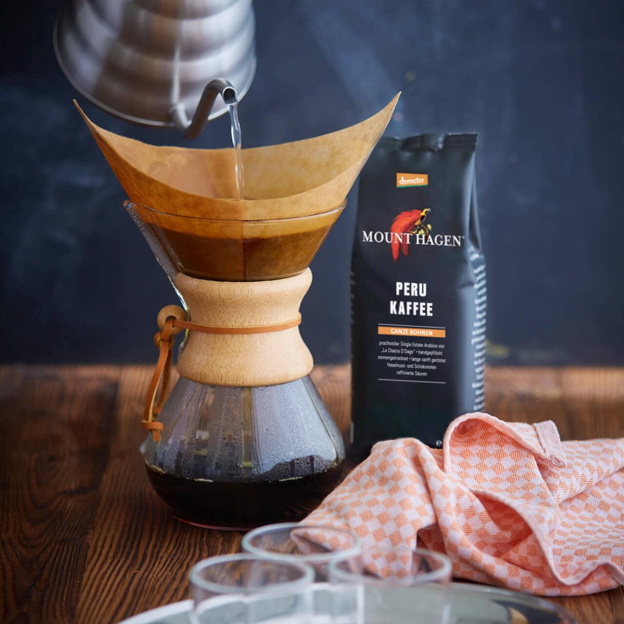 mount-hagen-peru-kaffee-single-origin-demeter-500g-ganze-bohne image 1