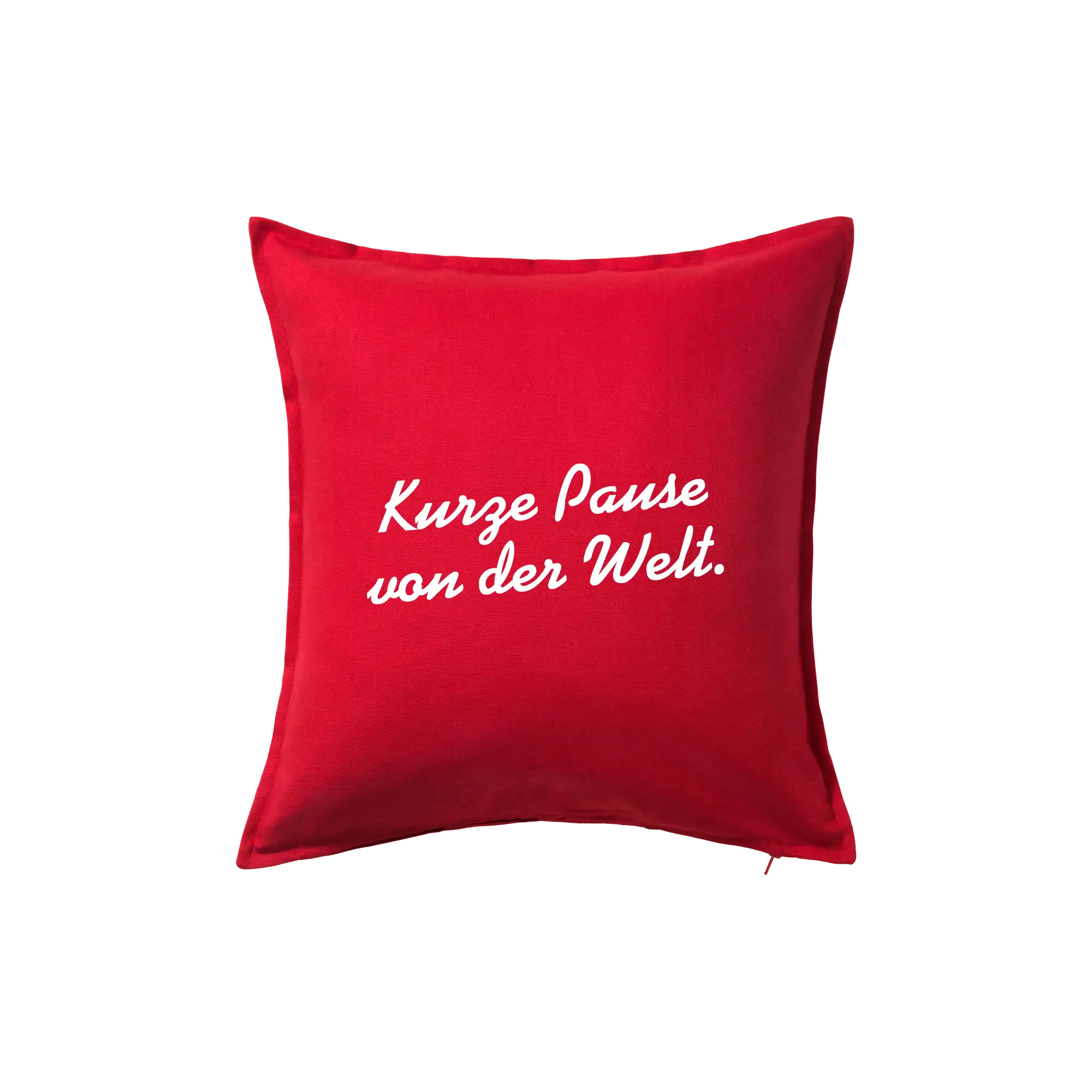 j-hornig-polster-50-x-50-cm-kissen-rot-mit-wei-em-logo image 2